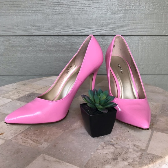 pretty pink heels